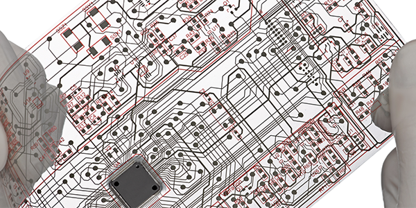 Printed Flexible Electronic PCB